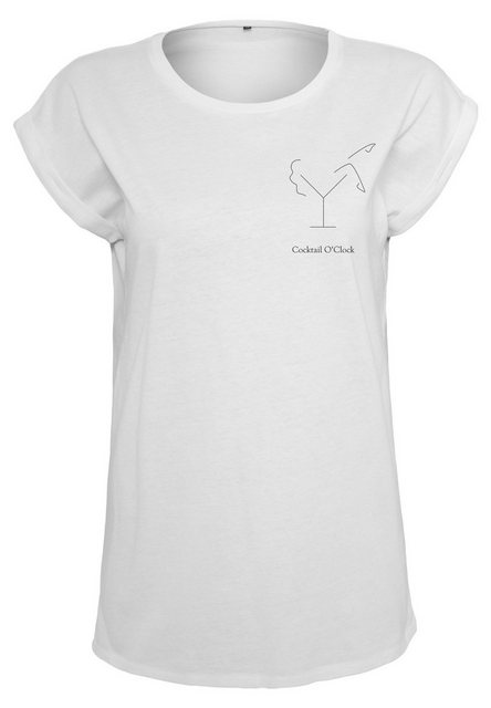 MisterTee T-Shirt MisterTee Damen Ladies Cocktail O'Clock Tee (1-tlg) günstig online kaufen