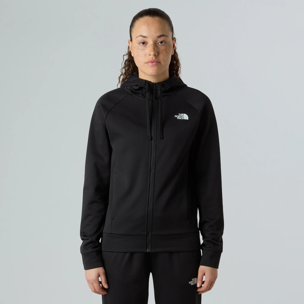 The North Face Fleecejacke "W REAXION 2.0 HOODED FULL ZIP JACKET", (1 St.), günstig online kaufen