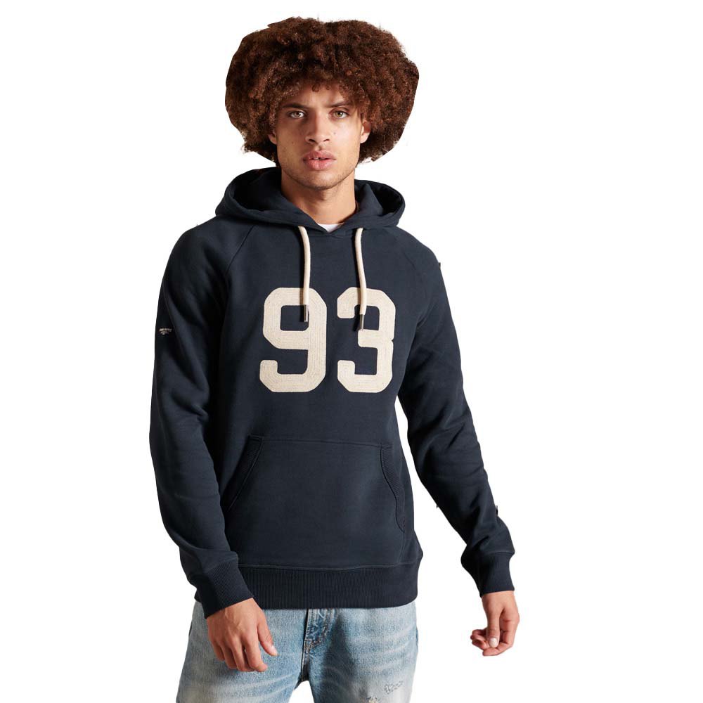 Superdry Vintage Logo Ac Raglan Kapuzenpullover M Eclipse Navy günstig online kaufen