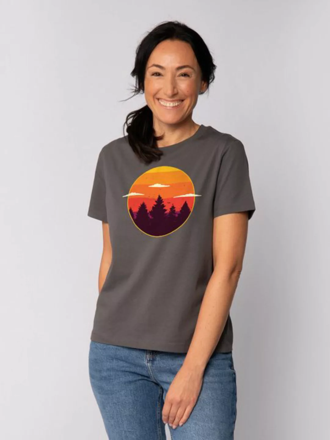 wat? Apparel T-Shirt Sunset forest günstig online kaufen