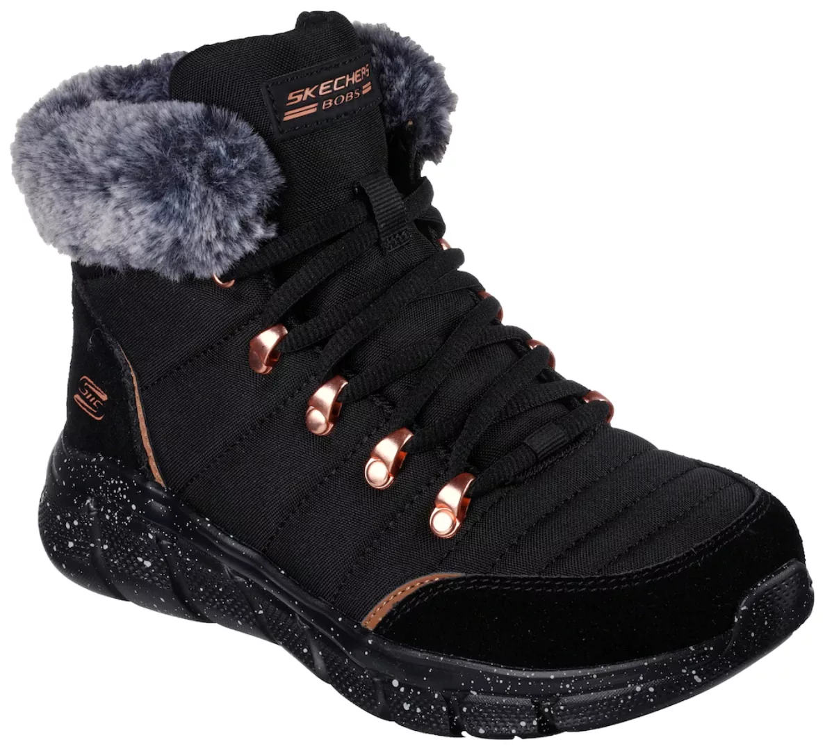 Skechers Winterboots "BOBS B FLEX -", mit Fellimitat-Kragen günstig online kaufen