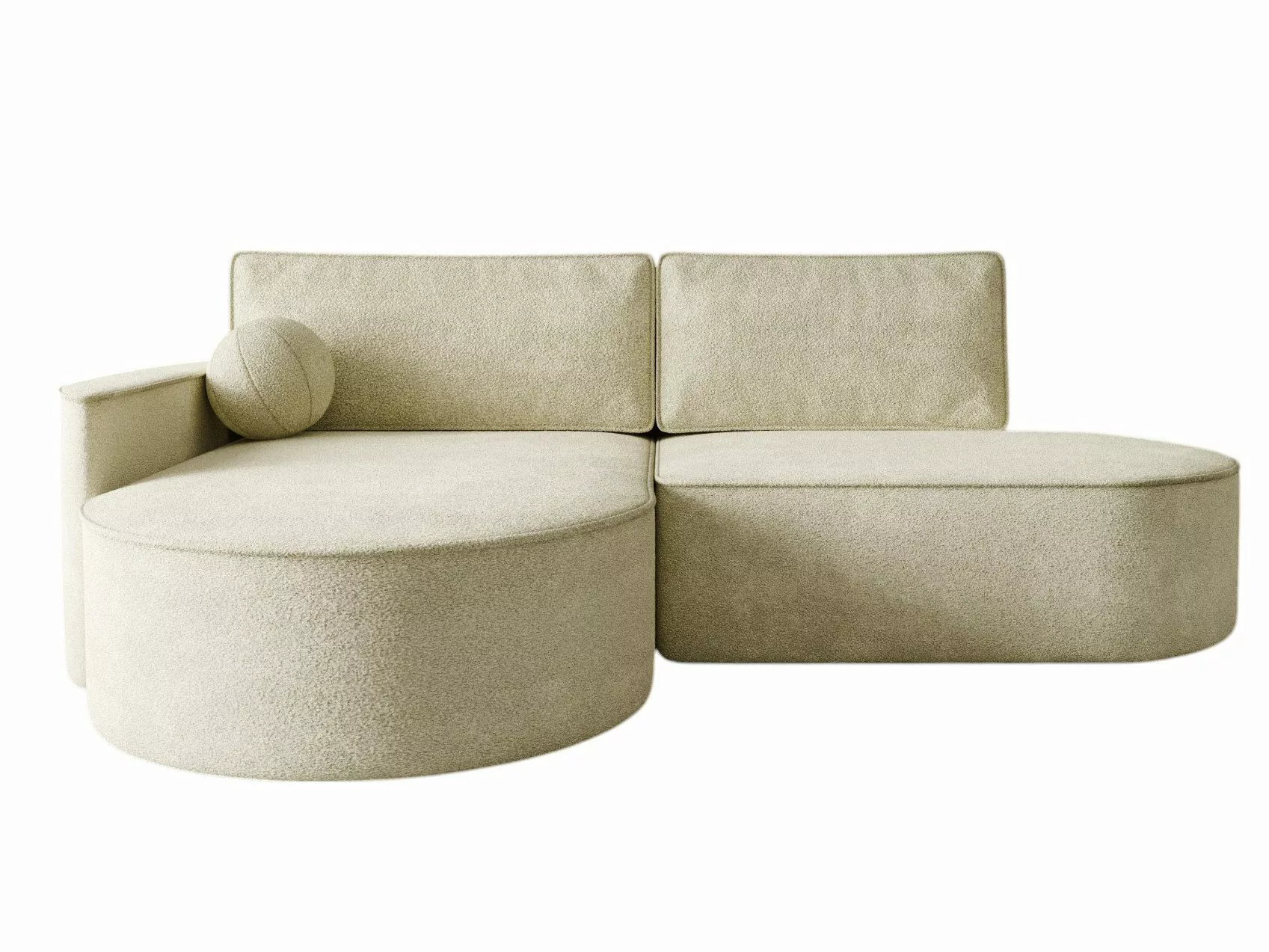 Compleo Ecksofa L MORENO, Designer Couch günstig online kaufen