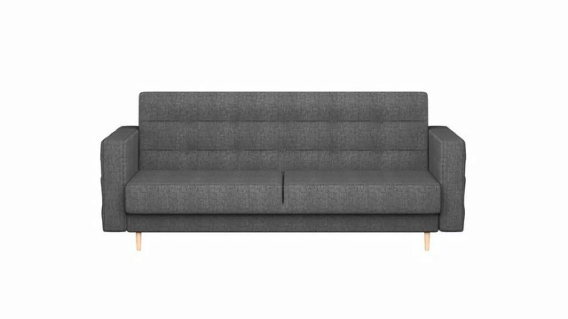 Siblo 2-Sitzer Modernes Zweisitzer Sofa Simone mit Schlaffunktion - Bettzeu günstig online kaufen