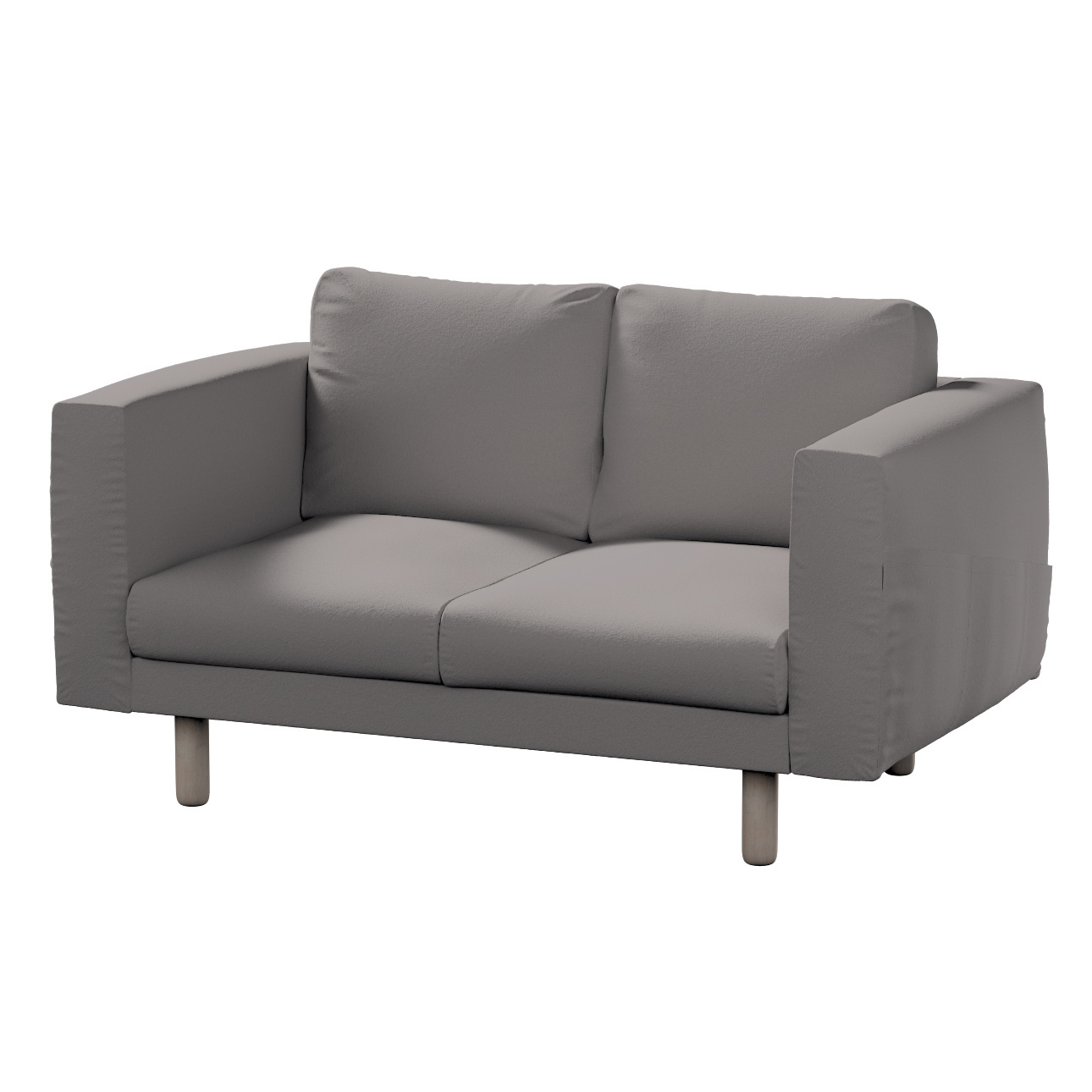 Bezug für Norsborg 2-Sitzer Sofa, beige, Norsborg 2-Sitzer Sofabezug, Boucl günstig online kaufen