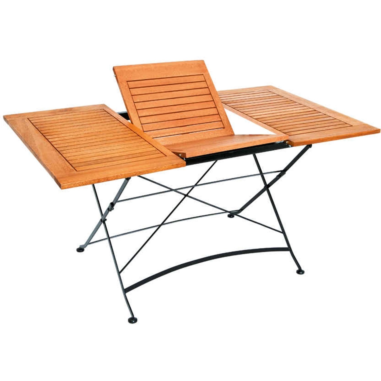 Merxx Klapptisch Schlossgarten Rechteckig ausziehbar 100 cm x 90 cm günstig online kaufen