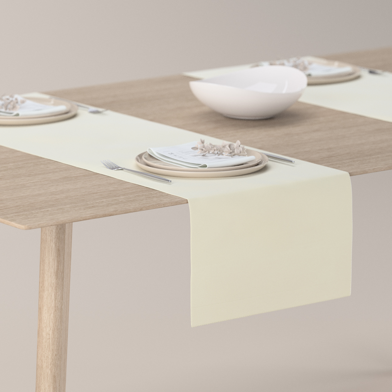 Tischläufer, altweiß, 40 x 130 cm, Velvet (704-10) günstig online kaufen