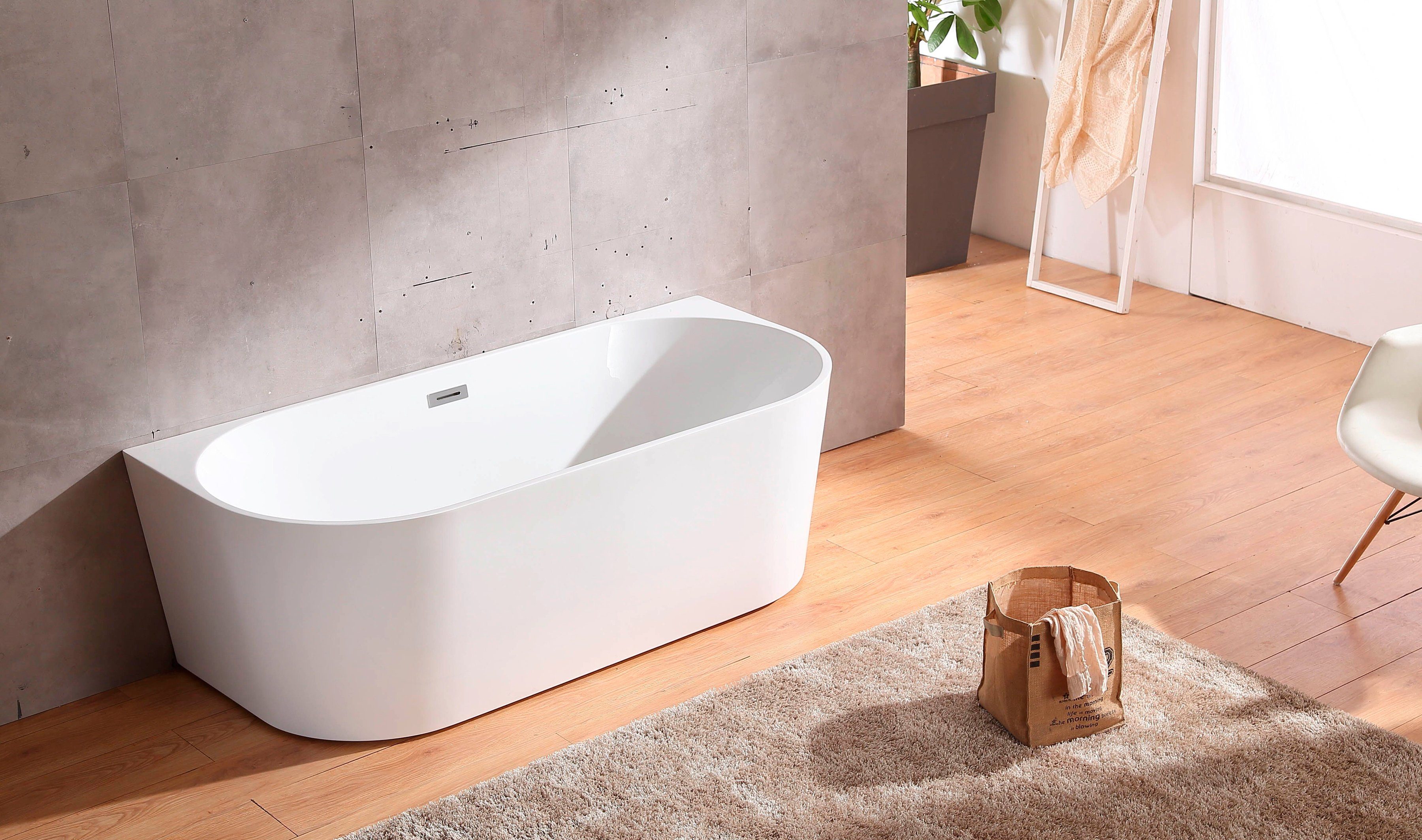 welltime Badewanne Alvor, freistehend, aus hochwertigem günstig online kaufen