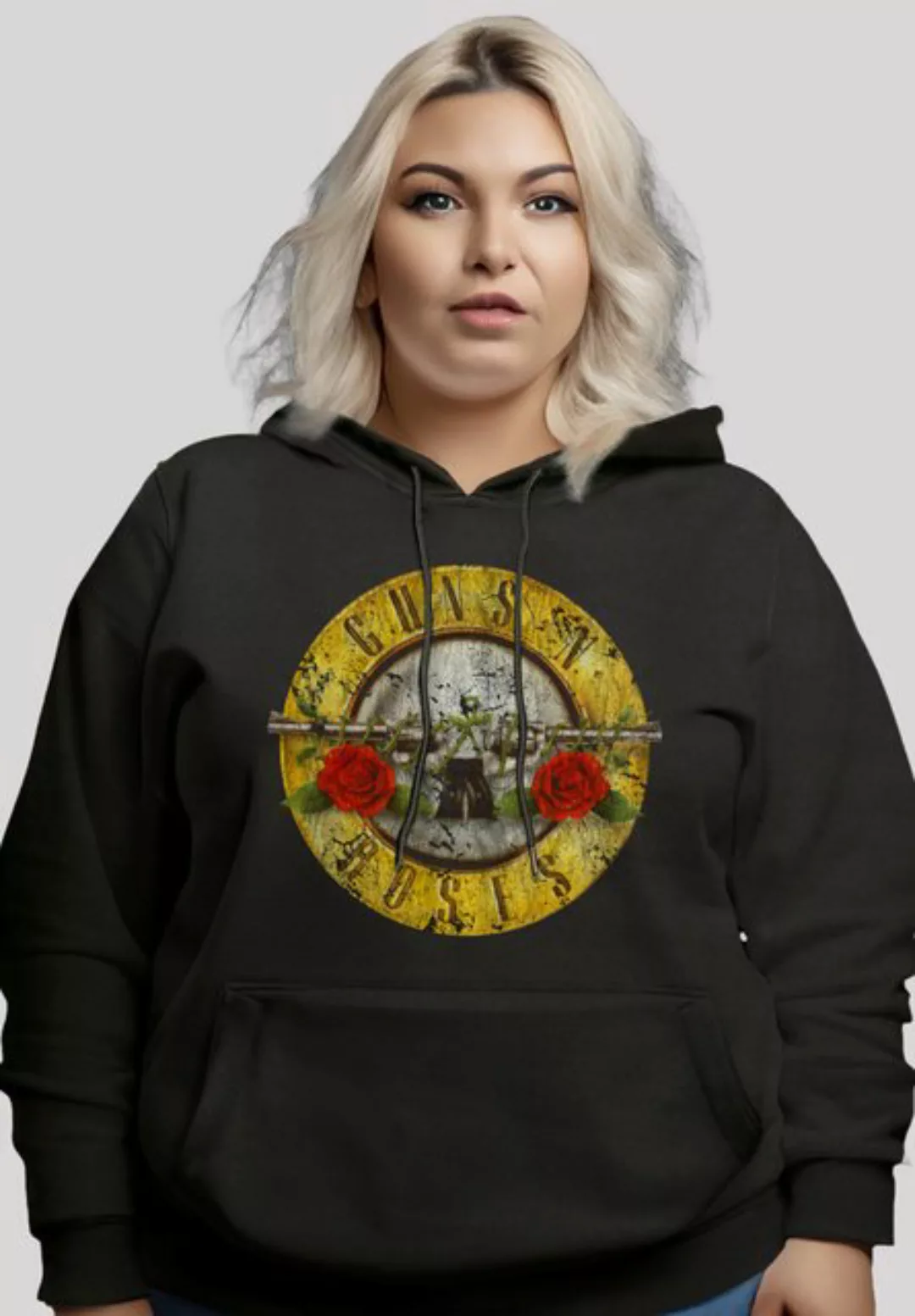 F4NT4STIC Kapuzenpullover Guns 'n' Roses Vintage Classic Logo Black Premium günstig online kaufen