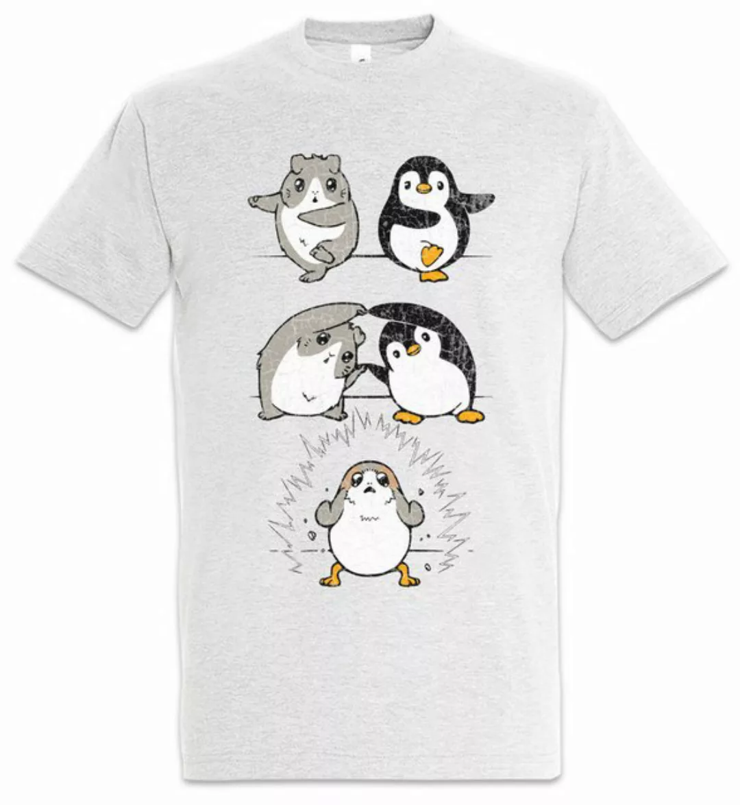 Urban Backwoods Print-Shirt Porg Fusion Herren T-Shirt Penguin Pinguin Hams günstig online kaufen