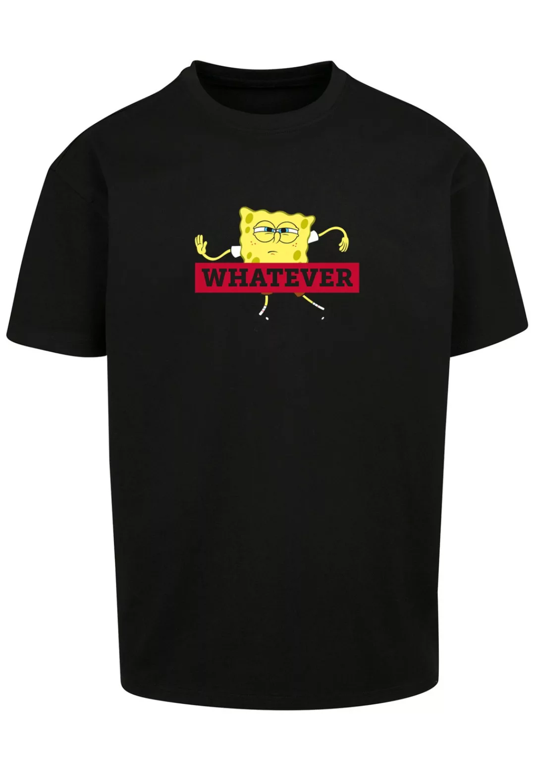 F4NT4STIC T-Shirt "Spongebob Schwammkopf WHATEVER", Print günstig online kaufen