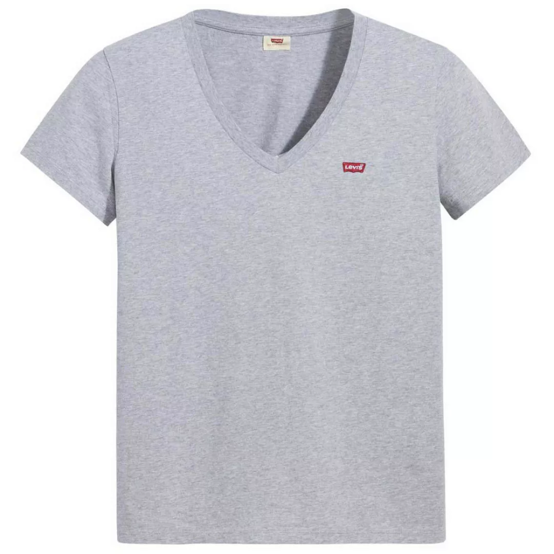 Levi´s ® The Perfect V Neck Kurzarm T-shirt XS Starstruck Heathe günstig online kaufen