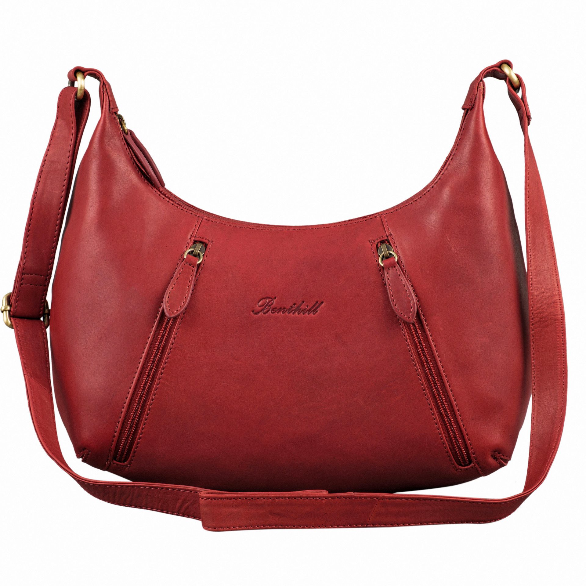 Benthill Umhängetasche Damen Echt Leder Handtasche günstig online kaufen
