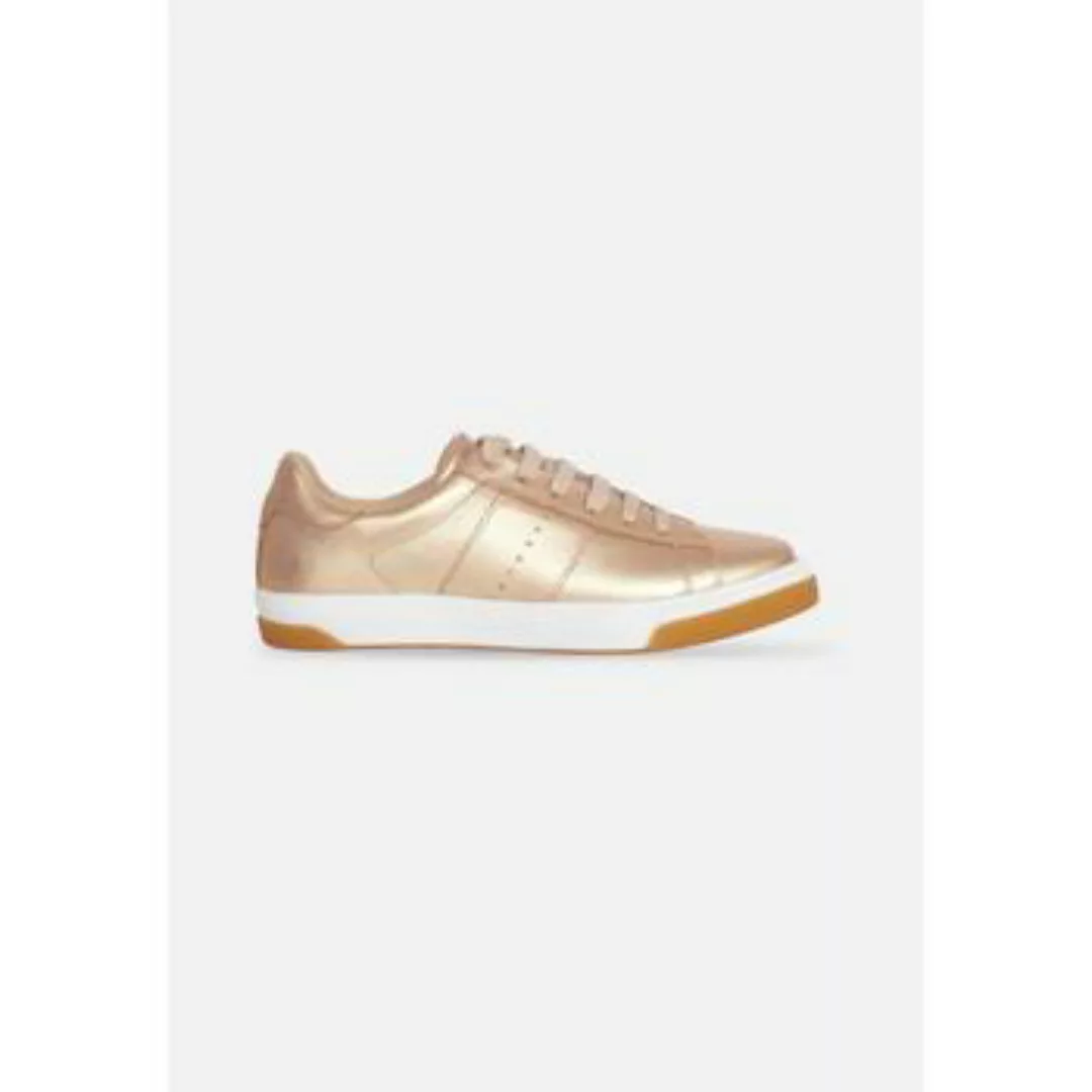 Mangará  Sneaker Damen Leder Sneakers - Metallic Golden und Silber günstig online kaufen