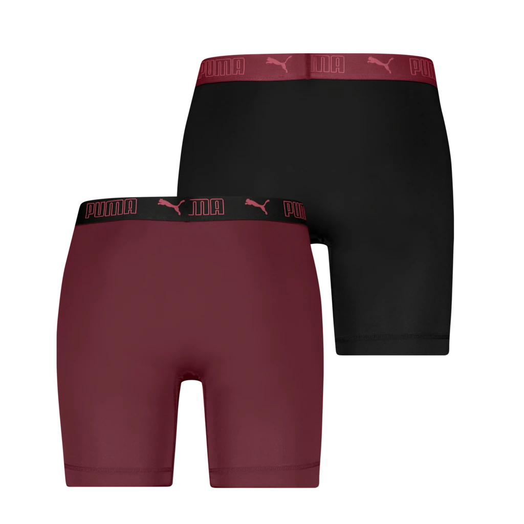PUMA Boxershorts "PUMA MEN SPORT MICROFIBER LONG BOXERS 2P", (Packung, 2er günstig online kaufen