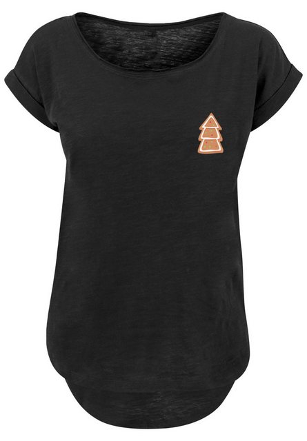 F4NT4STIC T-Shirt Gingerbread Lebkuchen Tree Print günstig online kaufen