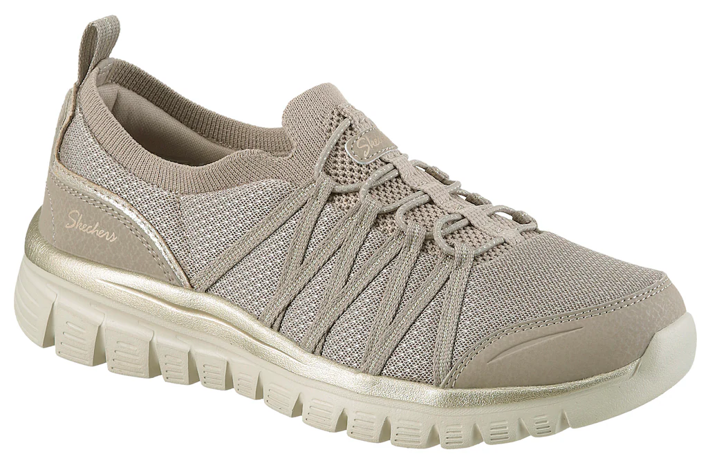 Skechers Slip-On Sneaker "GRACEFUL-PURECRUSH", Freizeitschuh mit elastische günstig online kaufen