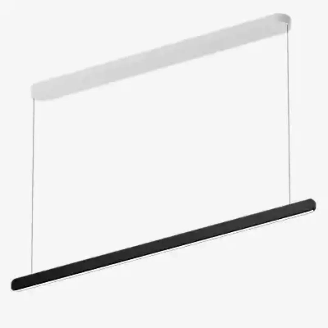 Occhio Mito Volo 140 Var Up Table Pendelleuchte LED, Kopf schwarz matt/Bald günstig online kaufen