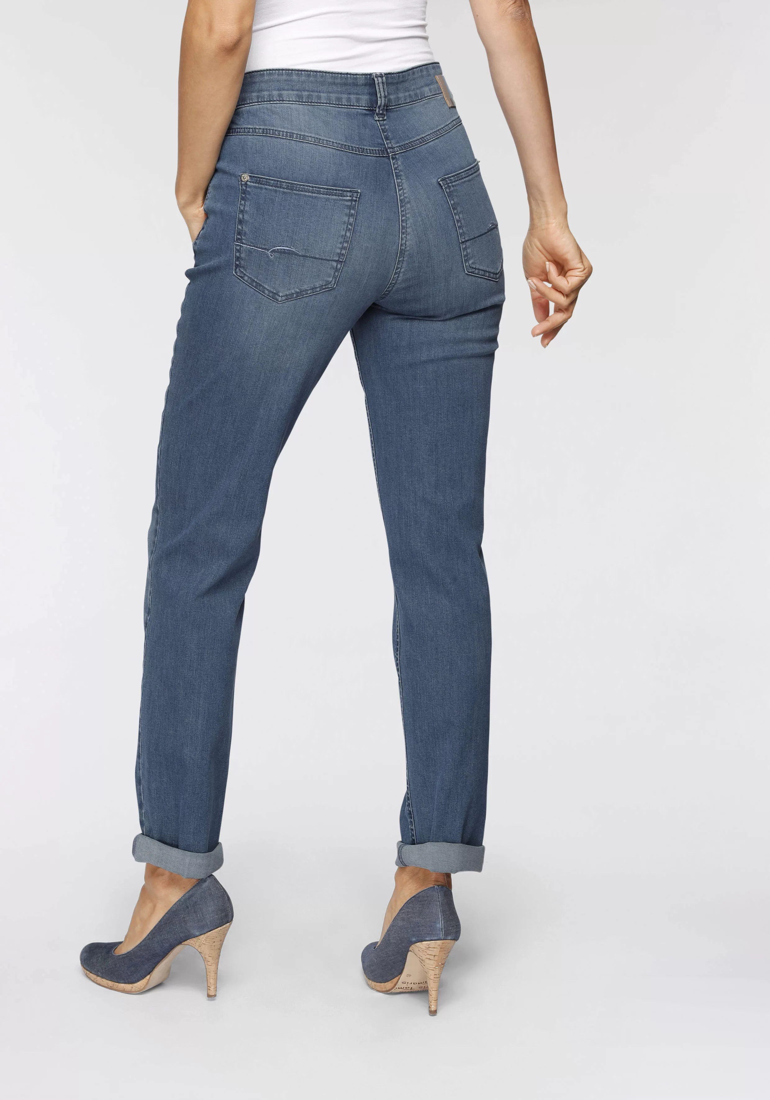 MAC 5-Pocket-Jeans Angela Die Schmale günstig online kaufen