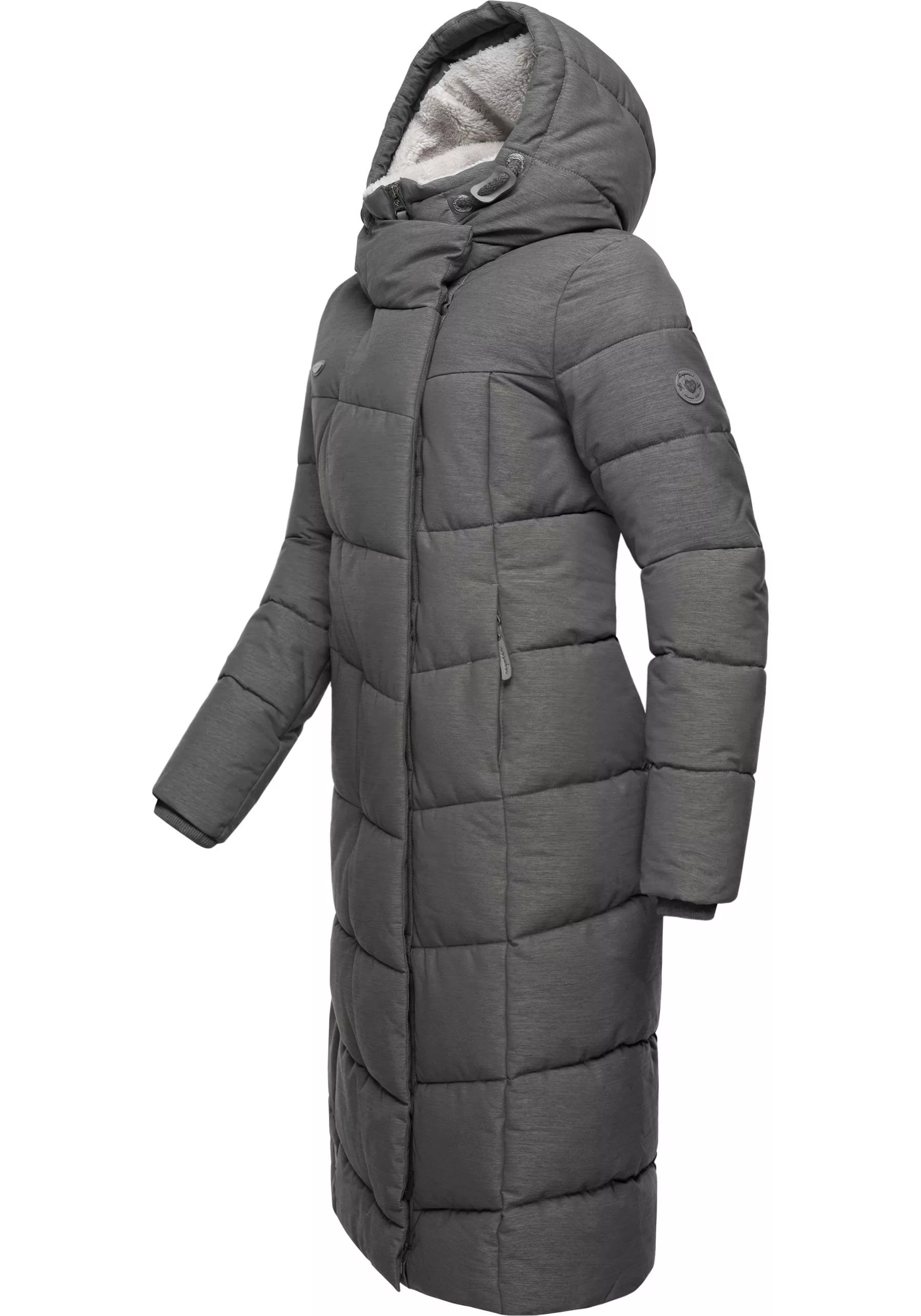 Ragwear Wintermantel "Pavla Long", extralanger Winterparka mit Teddyfutter günstig online kaufen