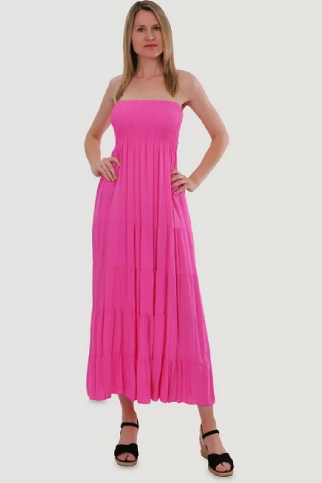 malito more than fashion Bandeaukleid 4635 figurumspielendes Sommerkleid St günstig online kaufen