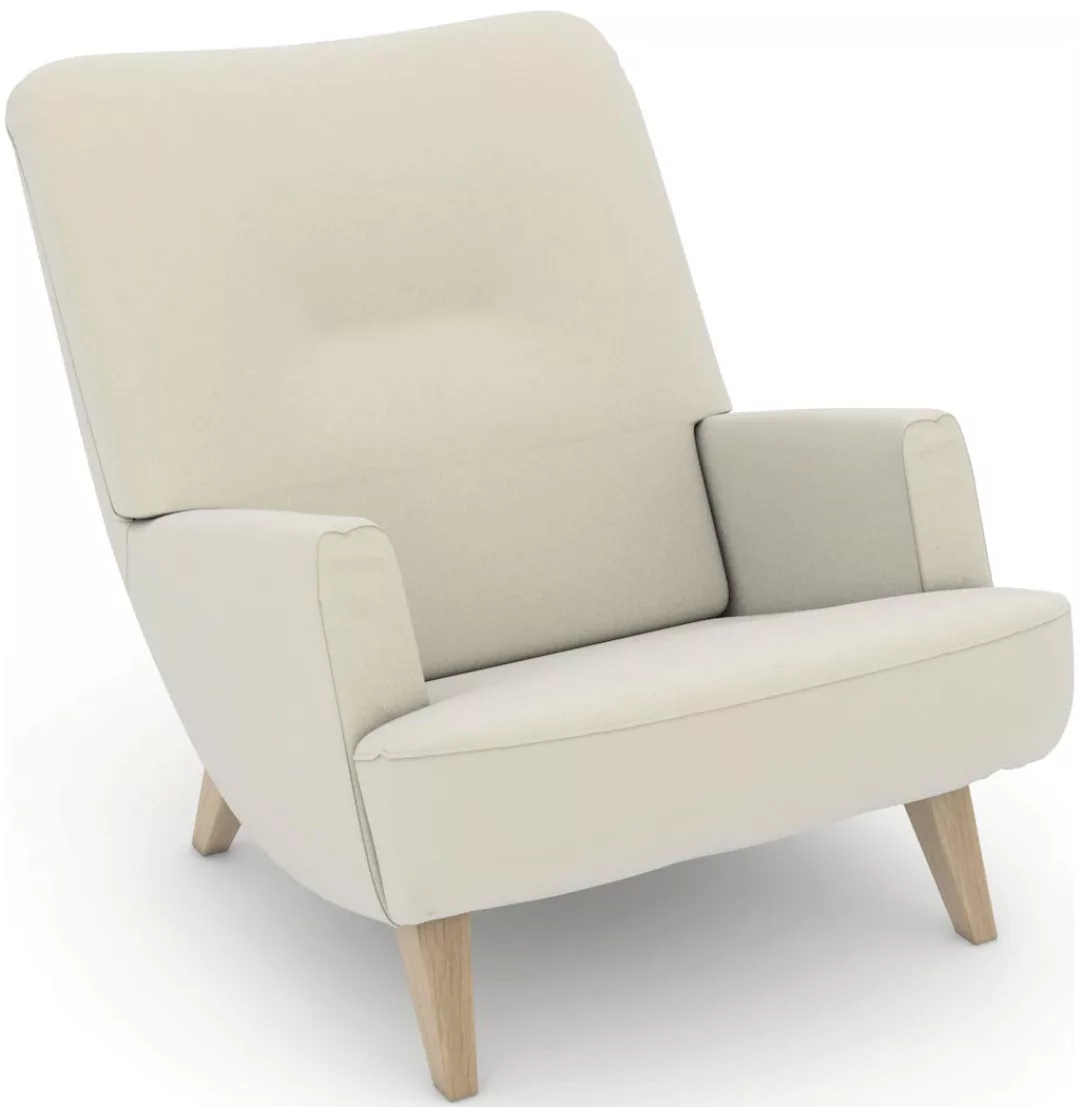 Max Winzer® Loungesessel »build-a-chair Borano«, im Retrolook, zum Selbstge günstig online kaufen