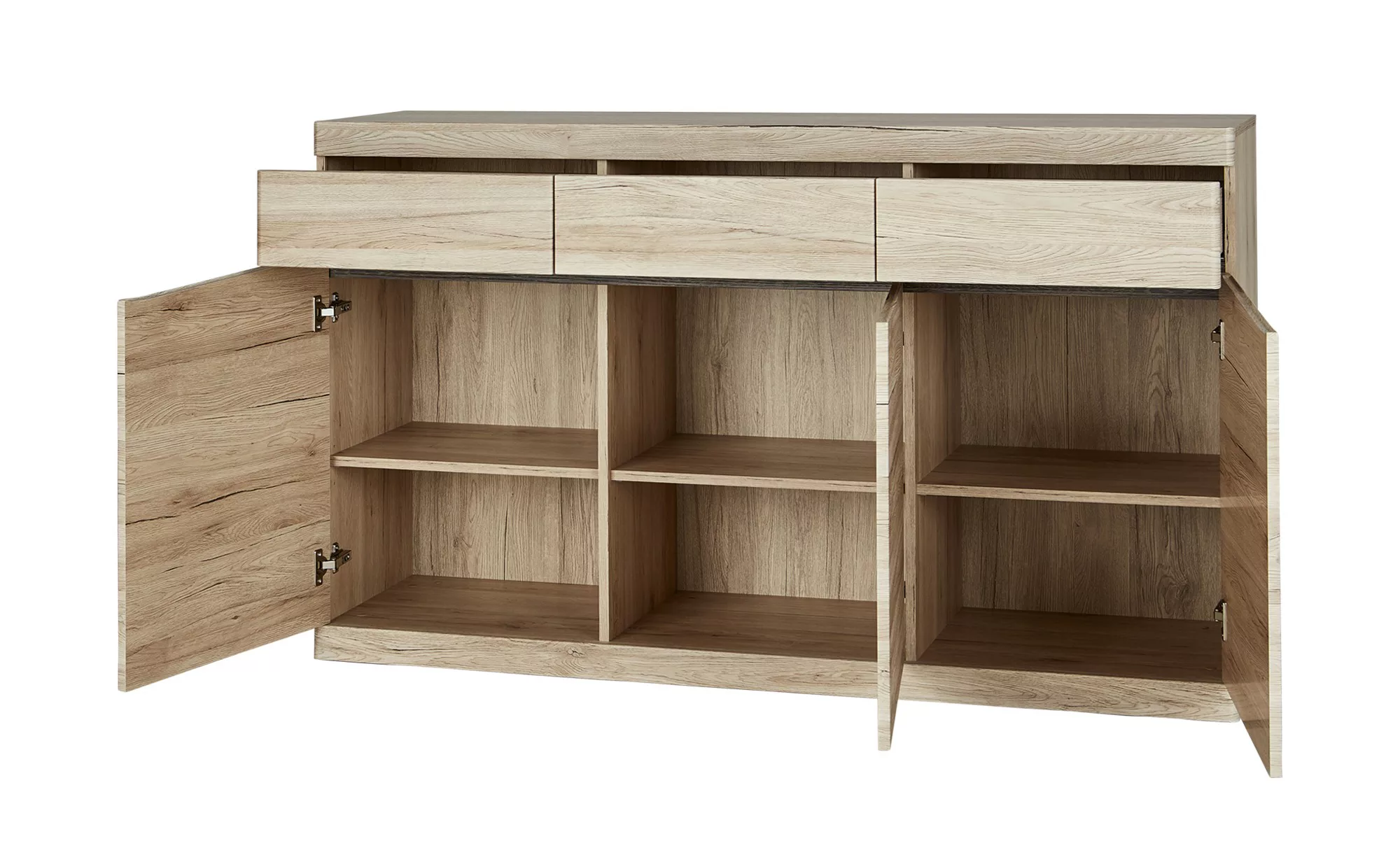 Sideboard  Turino ¦ holzfarben ¦ Maße (cm): B: 150 H: 92 T: 40.0 Kommoden & günstig online kaufen