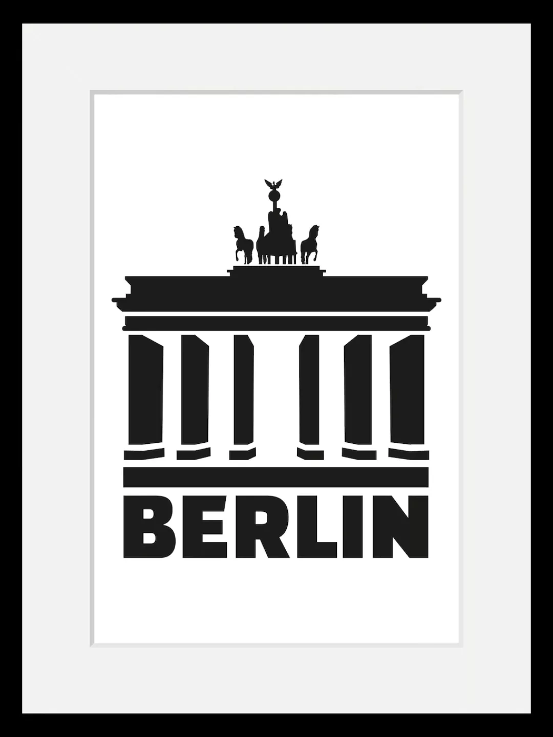 queence Bild »Berlin Brandenburger Tor«, Städte, (1 St.) günstig online kaufen