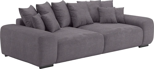 Home affaire Big-Sofa Glamour II, Dauerschläfer mit EasyBett-Schlaffunktion günstig online kaufen