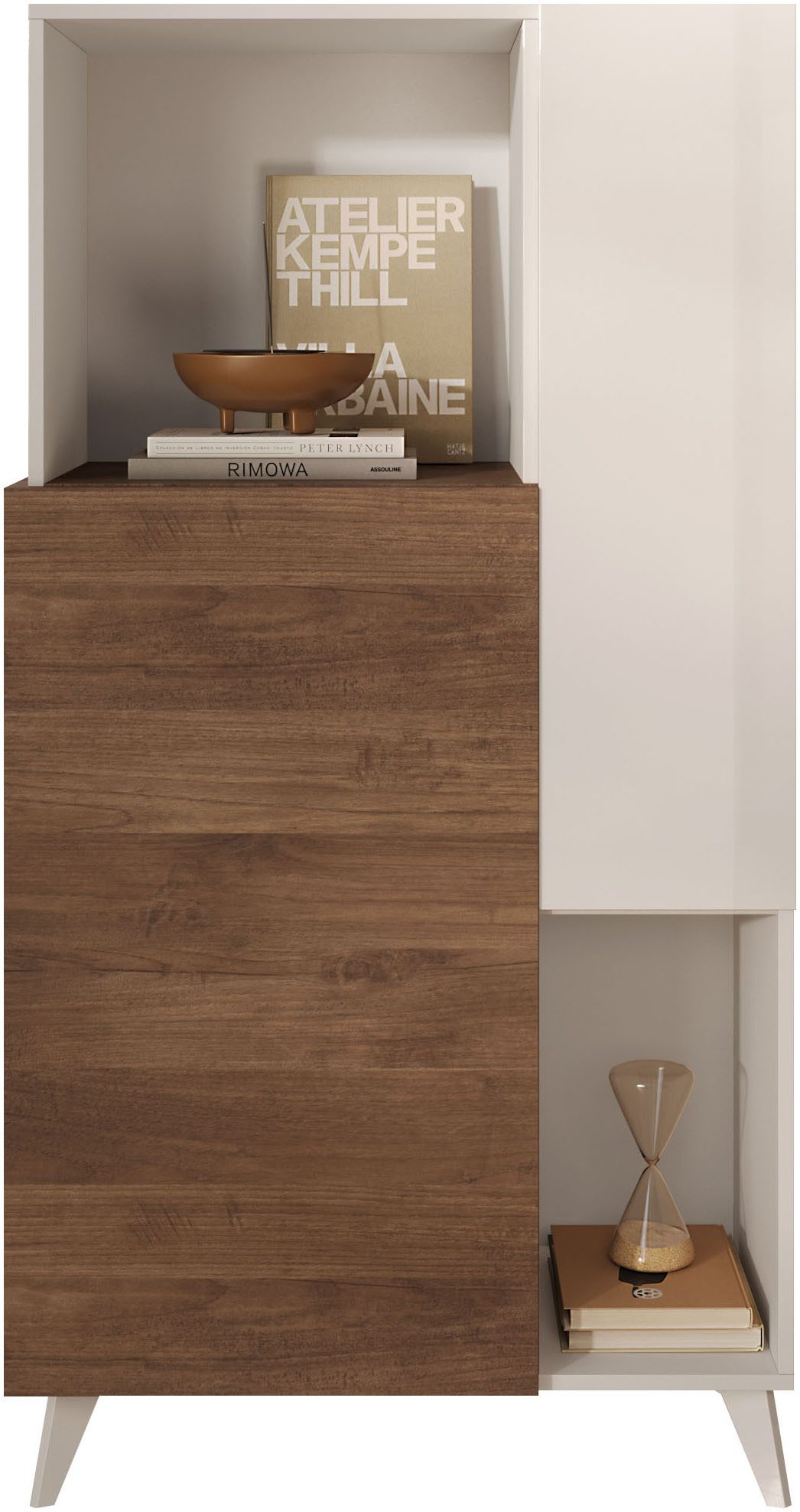 INOSIGN Highboard "Monaco Höhe 154 cm, Stauraumschrank mit 2 Türen (4 Fäche günstig online kaufen