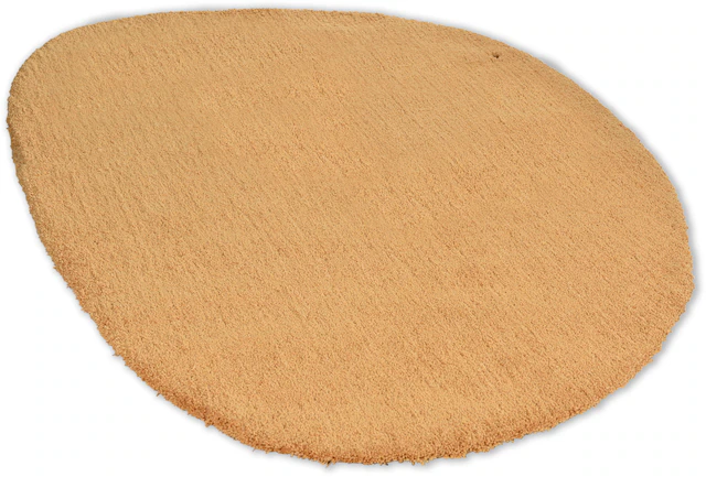 TOM TAILOR HOME Hochflor-Teppich »Shaggy Teppich Cozy«, oval, Uni Farben, a günstig online kaufen