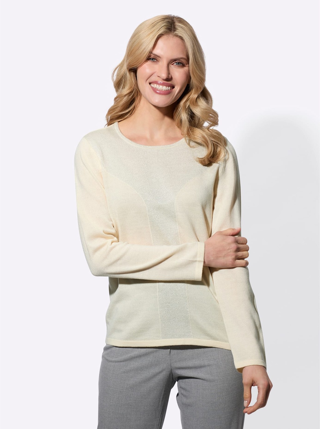 Classic Basics Strickpullover "Langarm-Pullover" günstig online kaufen