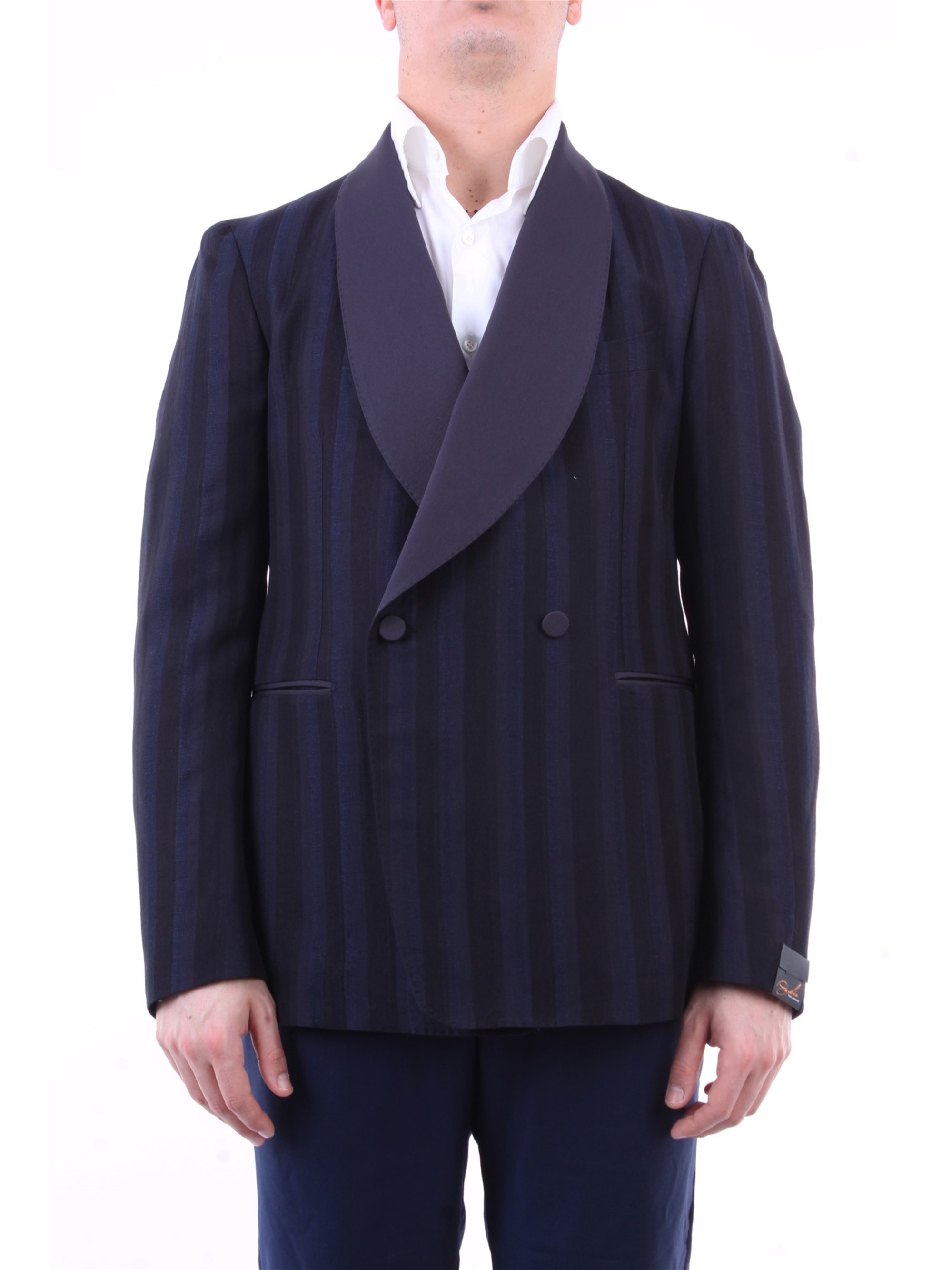 PINO LERARIO Blazer Herren Blau und schwarz günstig online kaufen