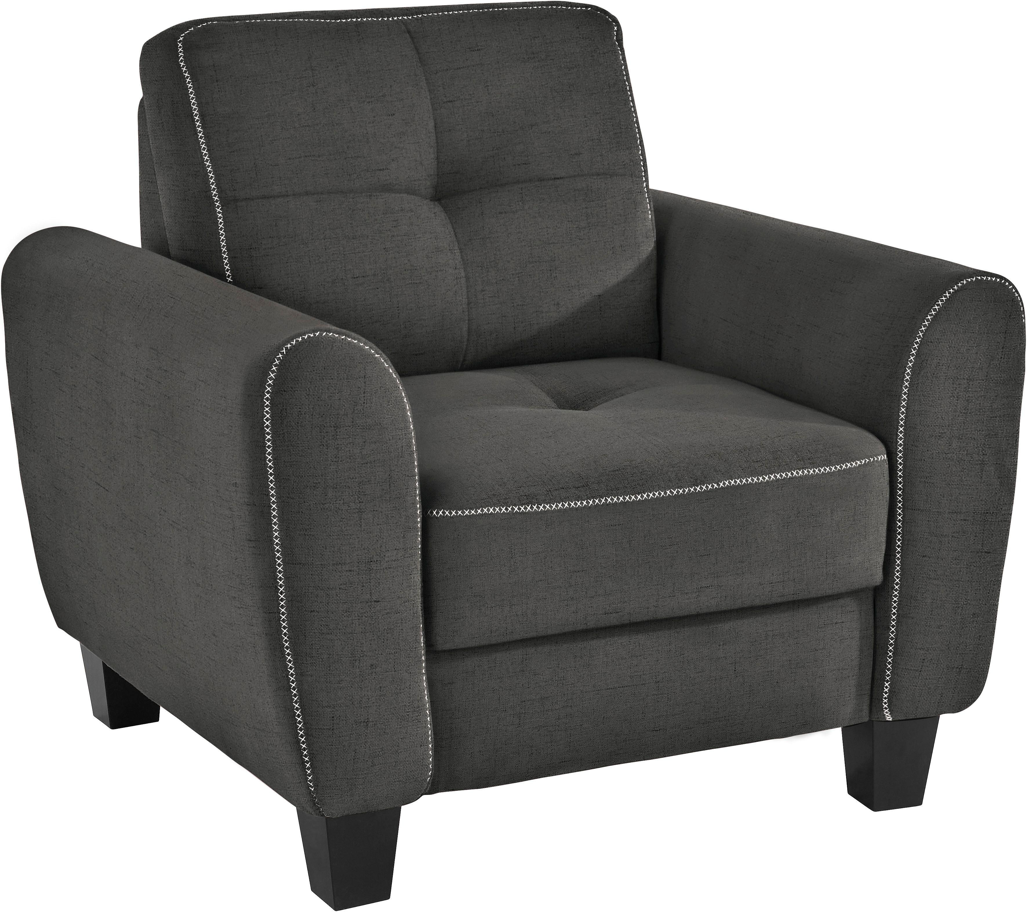 sit&more Sessel »Varese«, inklusive Federkern günstig online kaufen