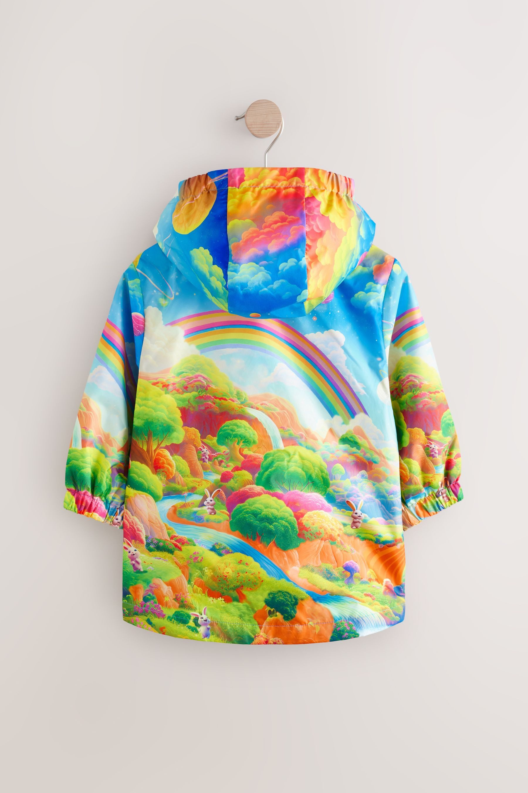 Next Regenjacke Wasserabweisende Cagoule-Jacke mit Print günstig online kaufen