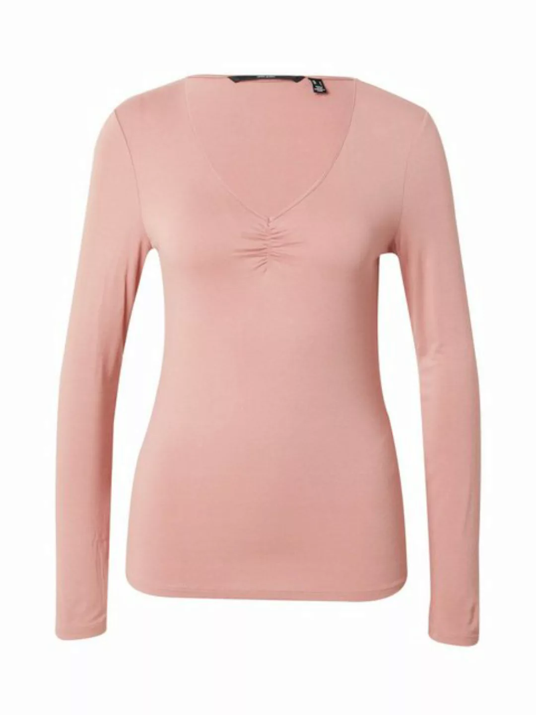 Vero Moda Langarmshirt ALBERTE (1-tlg) Drapiert/gerafft günstig online kaufen