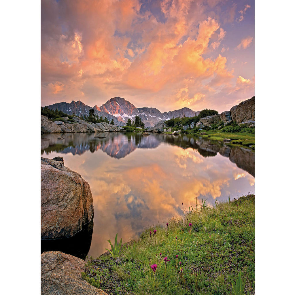 Komar Fototapete Alpenglühen B/L: ca. 184x254 cm günstig online kaufen