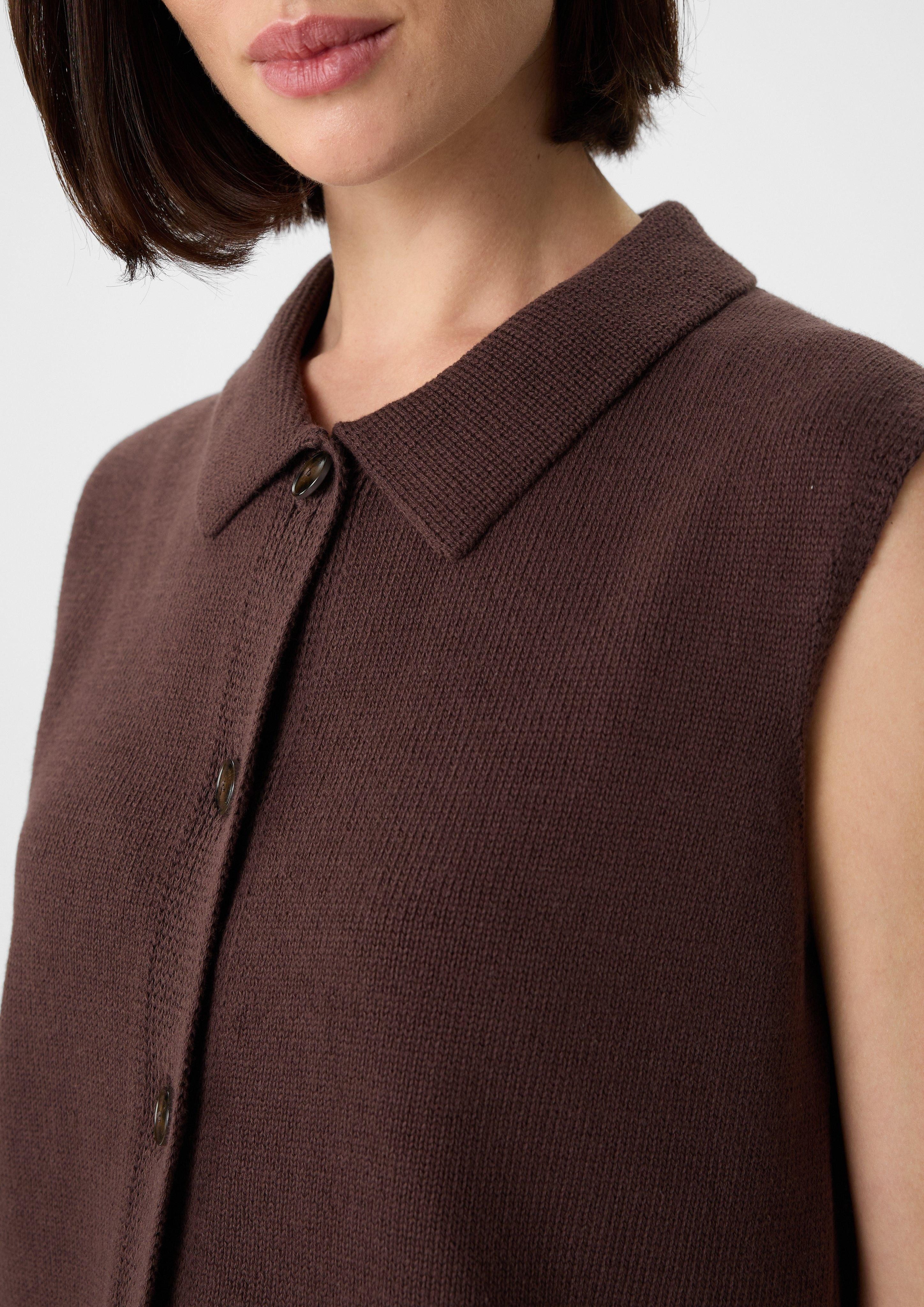 comma casual identity Strickjacke Strickweste aus günstig online kaufen