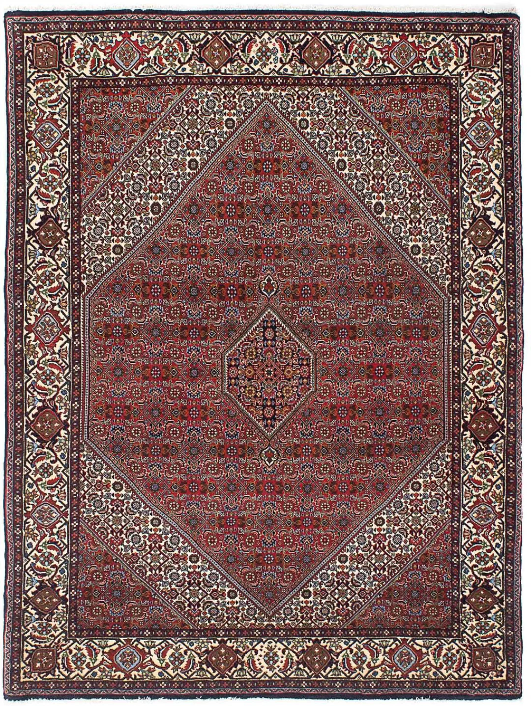 morgenland Wollteppich »Bidjar Medaillon 218 x 139 cm«, rechteckig, 15 mm H günstig online kaufen