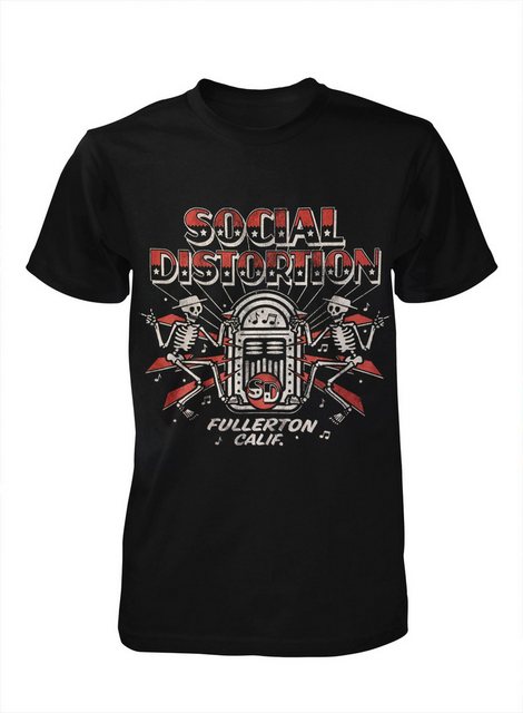 Social Distortion T-Shirt Jukebox Skelly günstig online kaufen