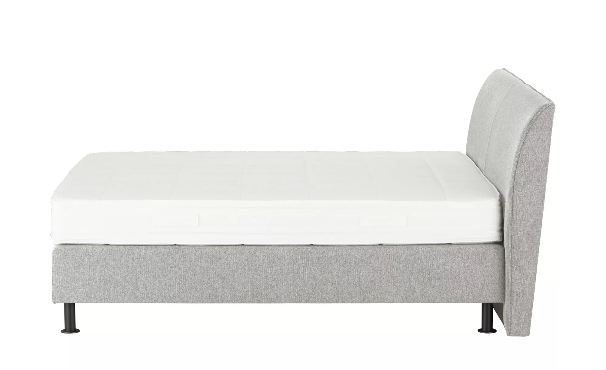 vanDoorn Boxspringbett  Earl ¦ grau ¦ Maße (cm): B: 192 H: 108 Betten > Box günstig online kaufen