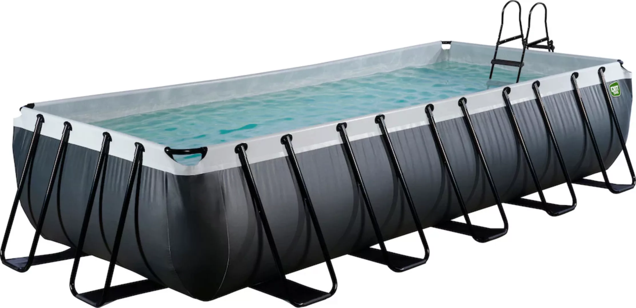 EXIT Framepool, (Set, 3 tlg.), BxLxH: 200x400x100 cm, mit Filterpumpe und S günstig online kaufen