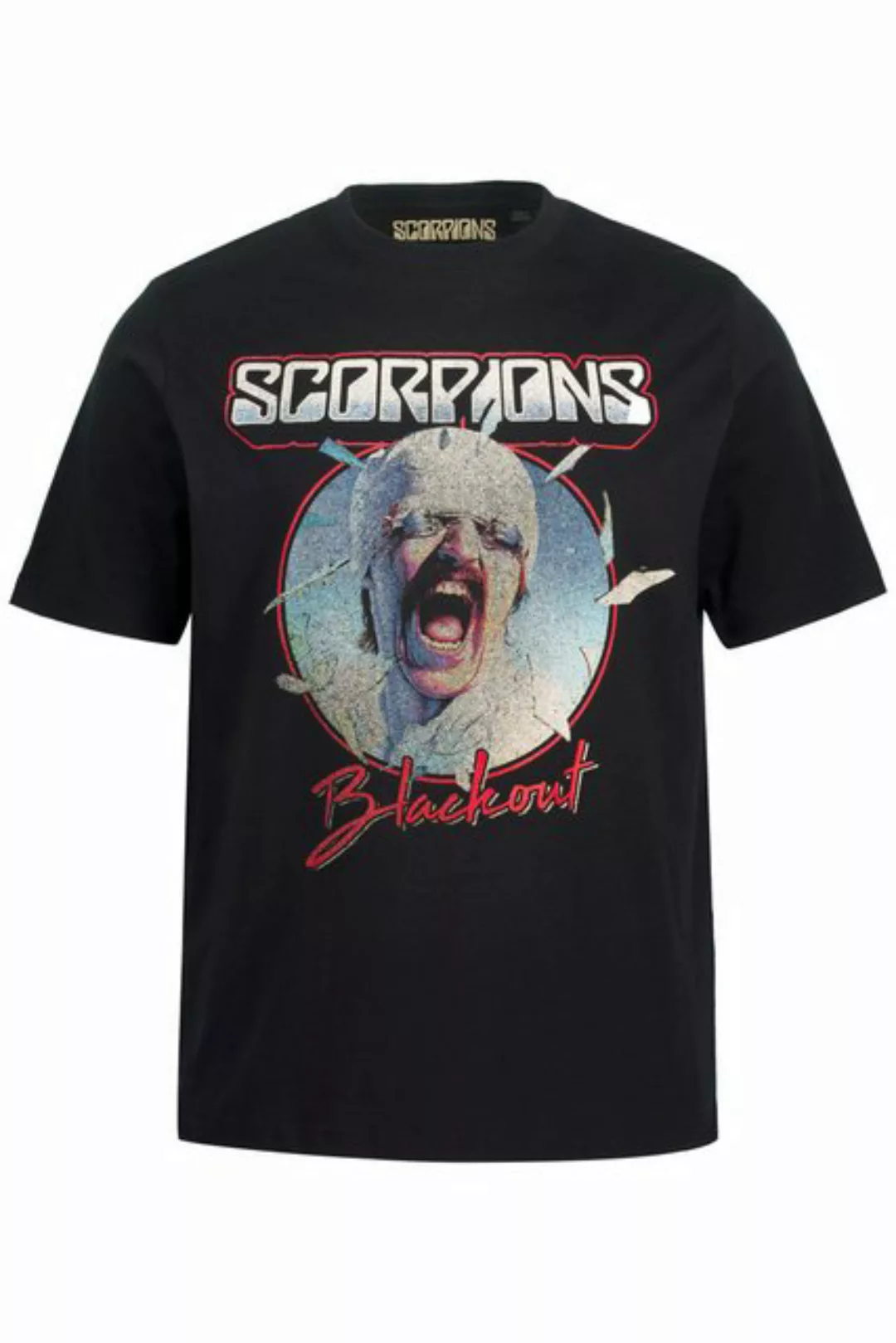 JP1880 T-Shirt T-Shirt Bandshirt Scorpions Halbarm günstig online kaufen