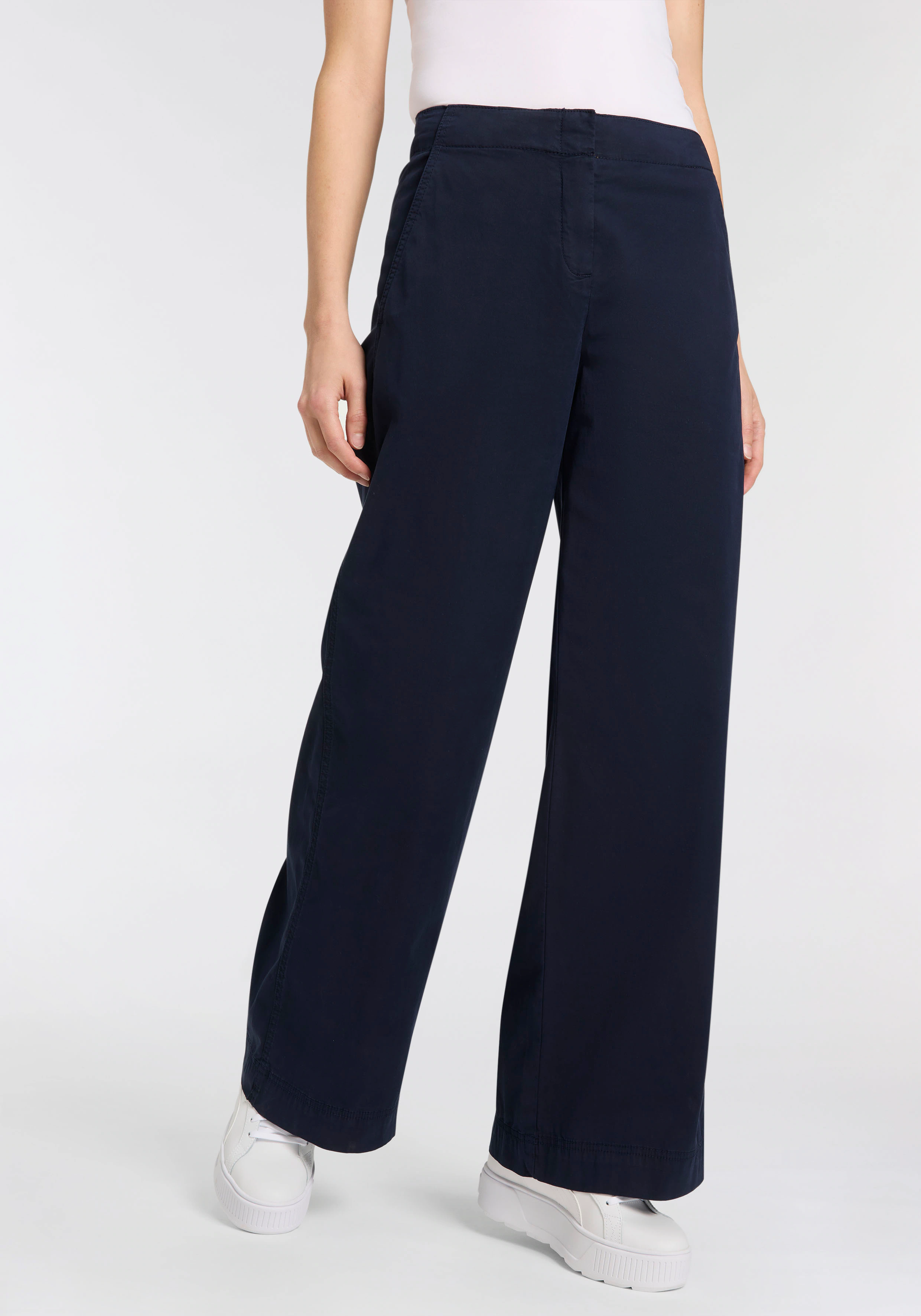BOSS ORANGE Webhose "Tahilone Premium Damenmode", Straight Leg mit weitem B günstig online kaufen