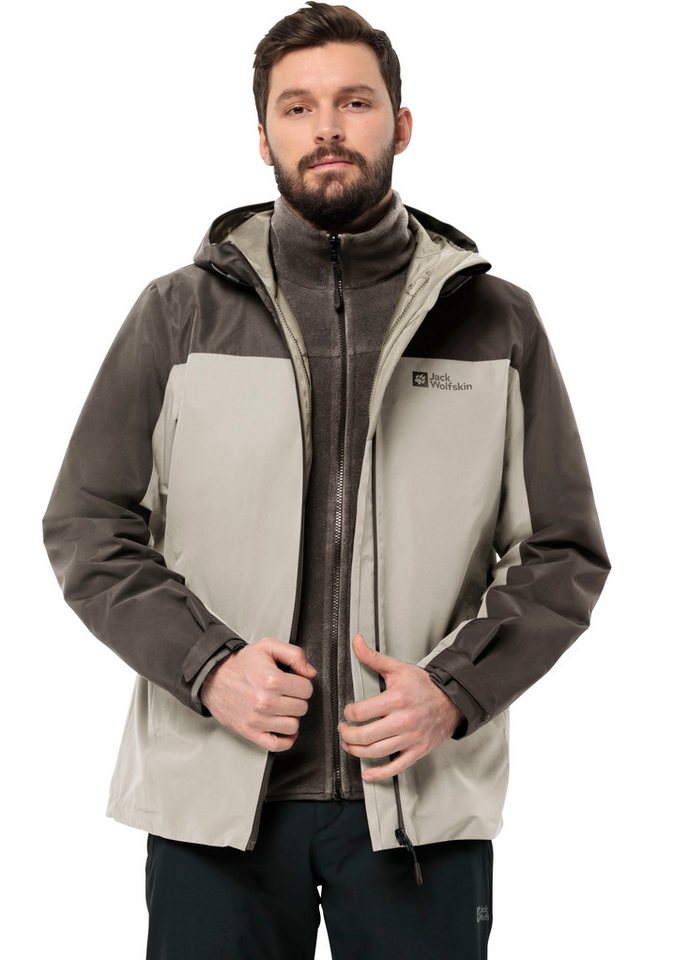 Jack Wolfskin 3-in-1-Funktionsjacke TAUBENBERG 3IN1 JKT M mit wasserabweise günstig online kaufen