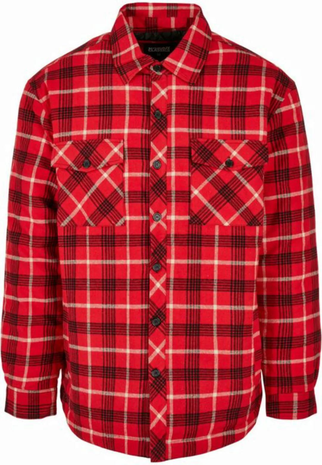 URBAN CLASSICS Anorak Urban Classics Herren Plaid Quilted Shirt Jacket (1-S günstig online kaufen