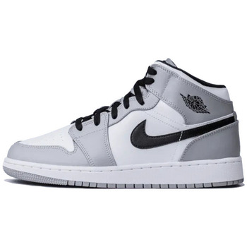 Nike  Sneaker Air Jordan 1 Mid Light Smoke Grey günstig online kaufen