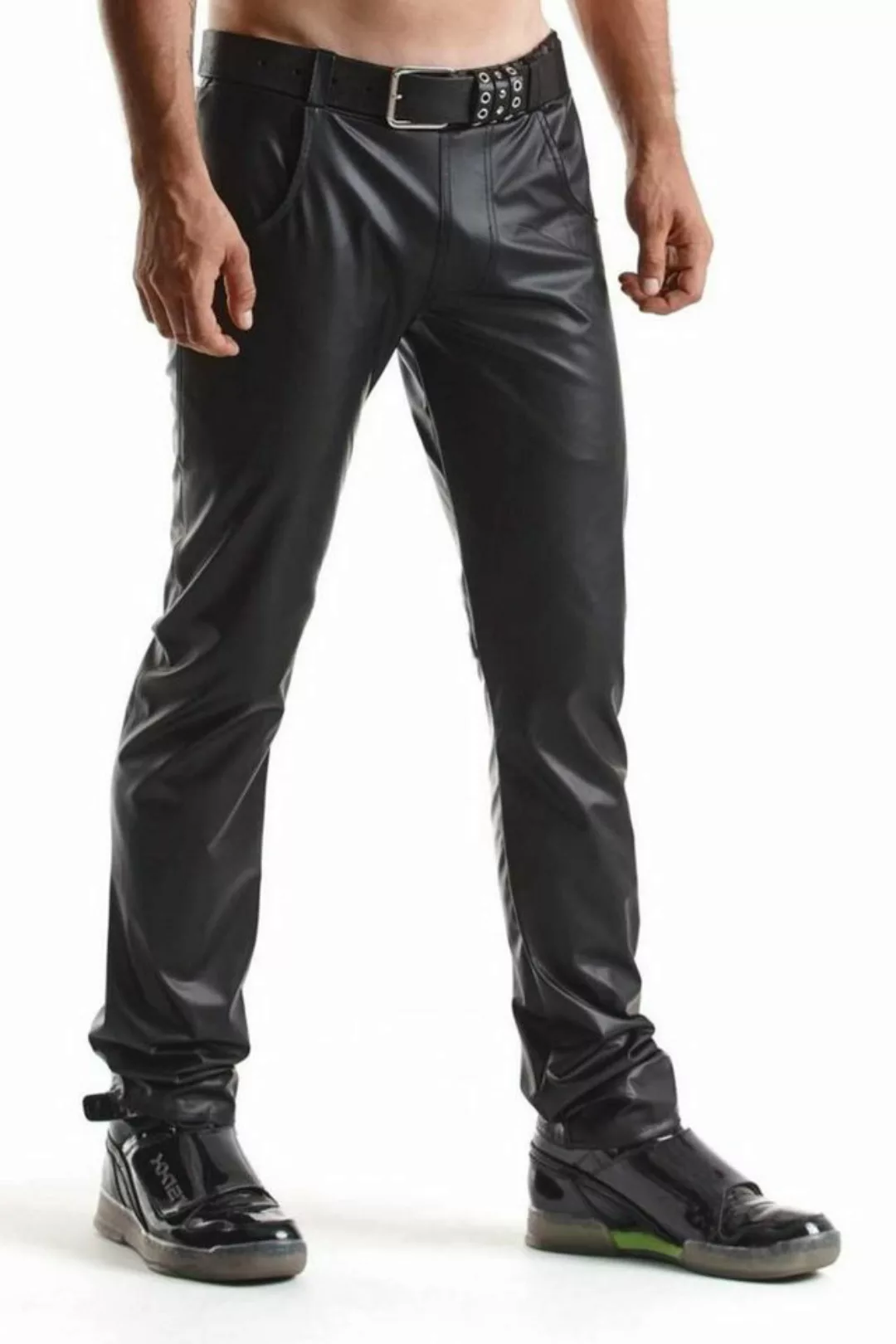 Regnes Fetish Planet Shorts Herren Hose Vittorio schwarz XL (1-tlg) günstig online kaufen