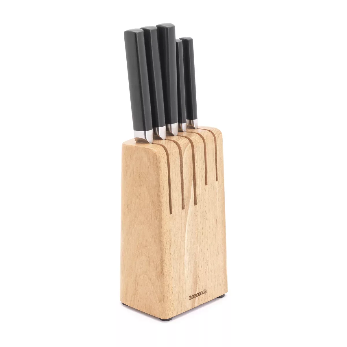 Profile Messerblock mit Messer 5st Holz günstig online kaufen