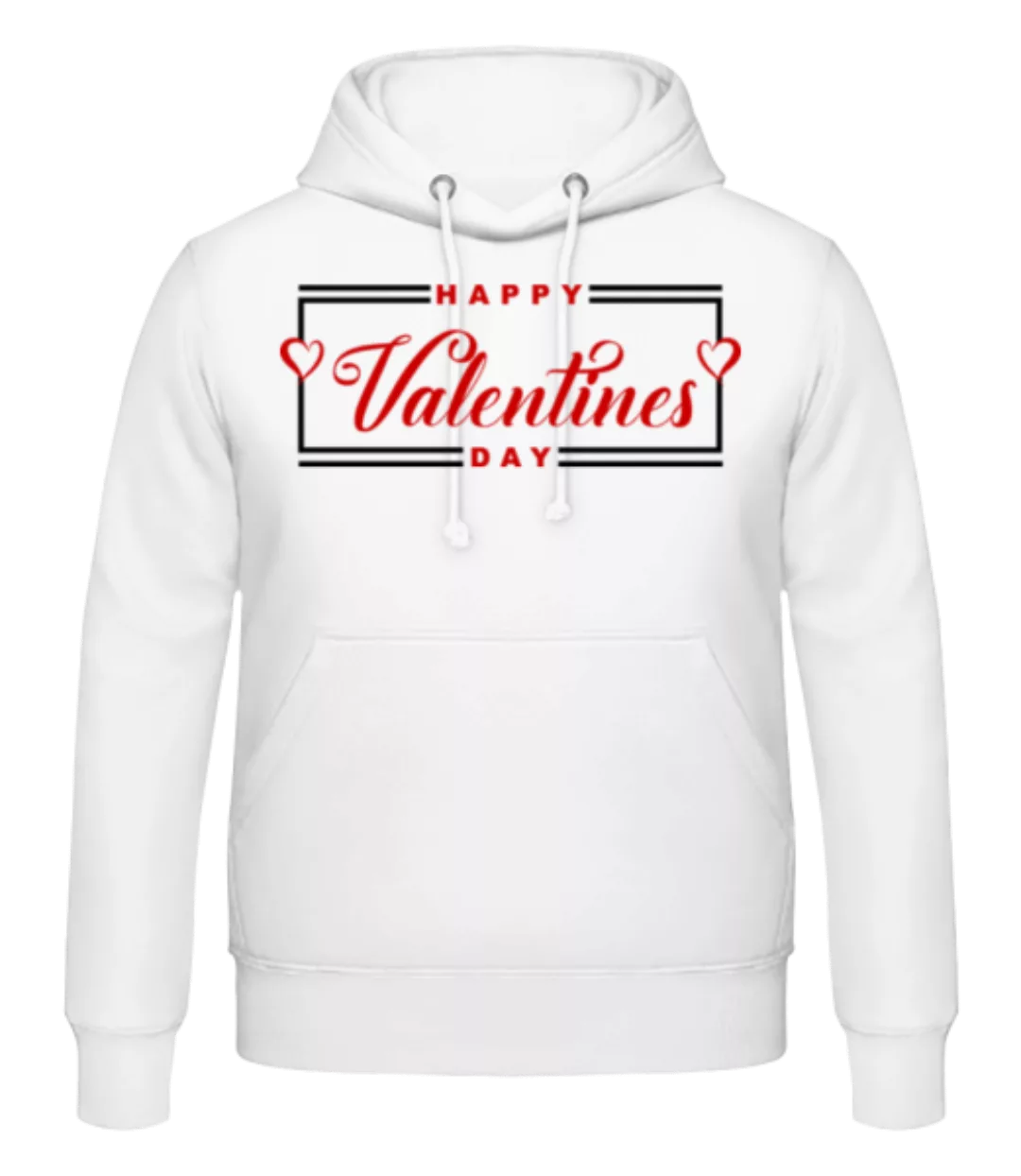 Happy Valentines Day · Männer Hoodie günstig online kaufen
