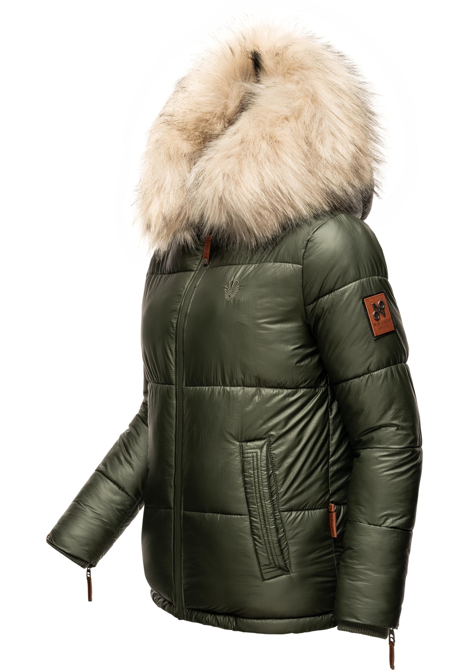 Navahoo Winterjacke "Tikunaa", mit Kapuze, warm gefütterte Damen Steppjacke günstig online kaufen